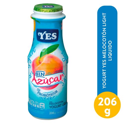 Yogurt Yes Melocoton Light Liqui 200 ml