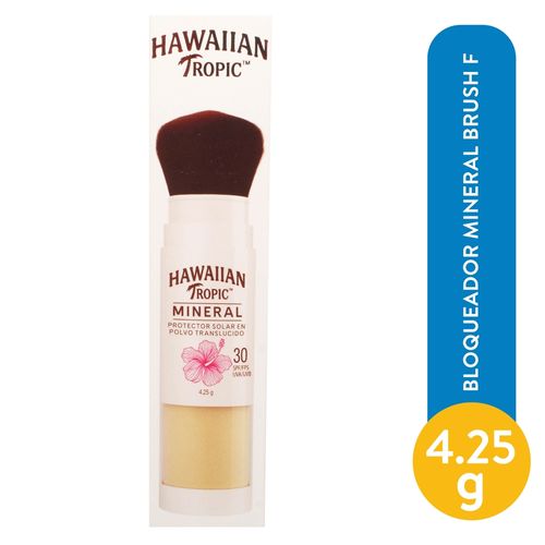 Protector solar Hawaiian Tropic en polvo translúcido FPS 30 - 4.25 g