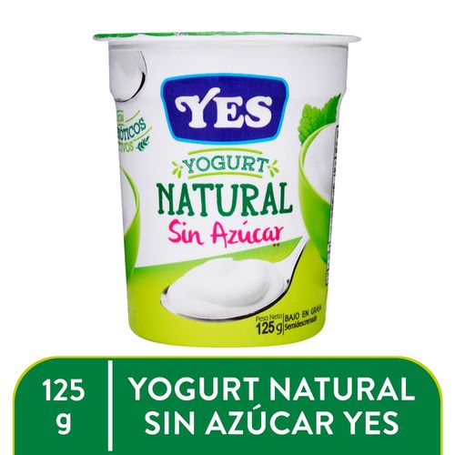 Yogurt Yes Natural - 125 g