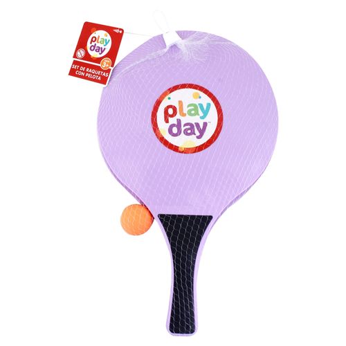 Set de juego, Play Day, raquetas y pelota. Modelo: SS2022206