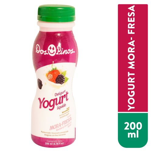 Yogurt Dospinos Fresa Mora 200 ml