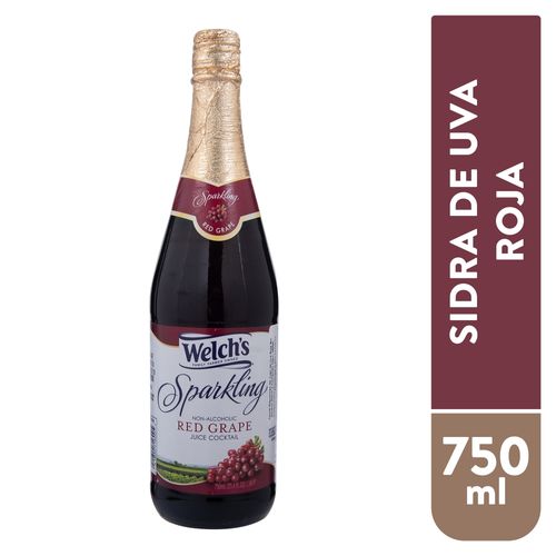 Sidra Espumante Welchs Uva Roja - 750 ml