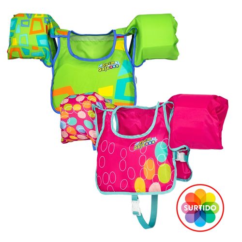Chaleco salvavidas Bestway swim safe color surtido