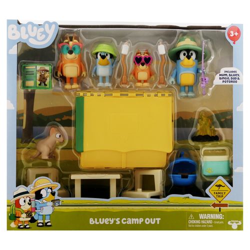 Bluey Set Camping Cfigs. S11