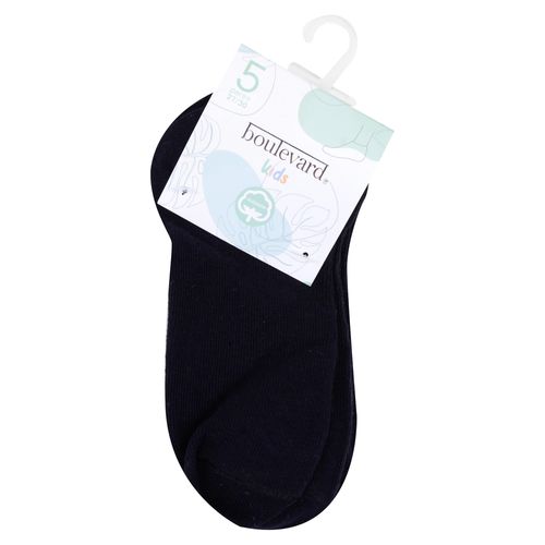 5P Casual Crew Sock Liso