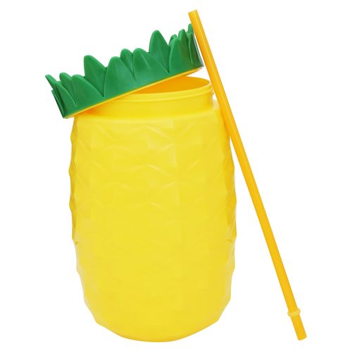 Cg Botella Plastica Forma De Pina 64 Oz