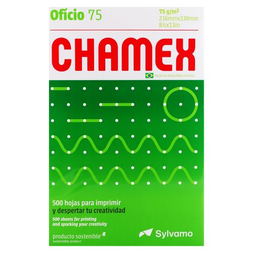 Papel Chamex Oficio 98 Blancura