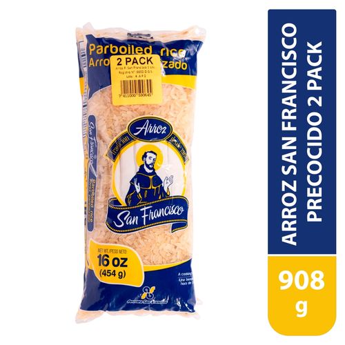 Arroz San Francisco precocido 2 pack -908 g