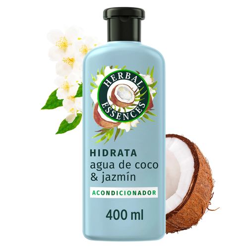Acondicionador Herbal Essences Hidrata Agua De Coco & Jazmín - 400 ml