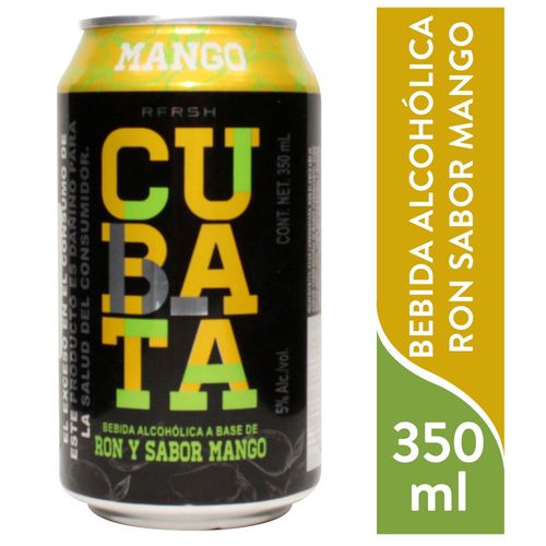 Bebida Cubata De Mango - 355 ml