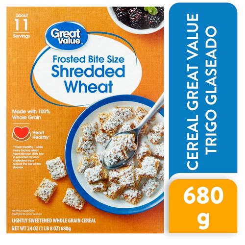 Cereal Great Value Trigo Glaseado - 680 g