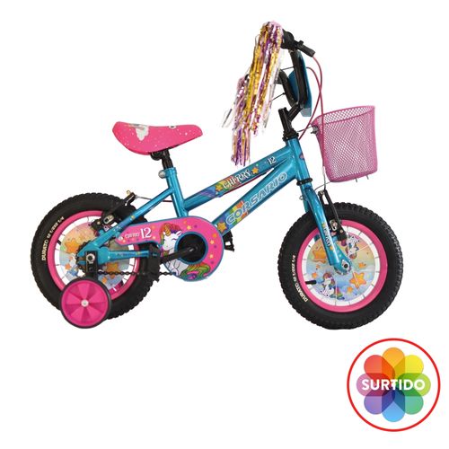 Bicicleta Corsario BMX 12 Cherry para niña de 3 a 5 años