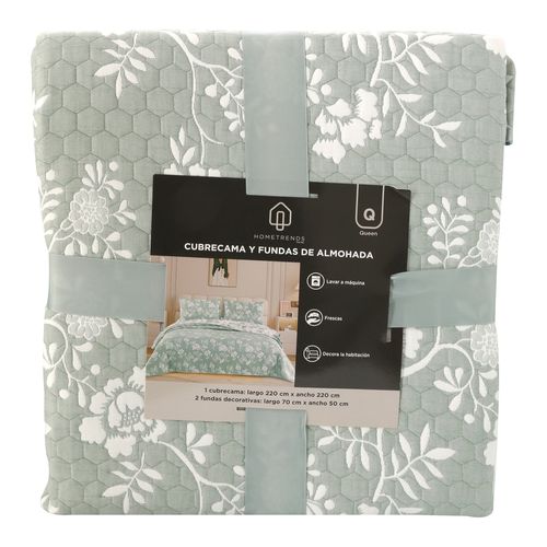 Cubrecama Y Fundas De Almohada Ht Qeen