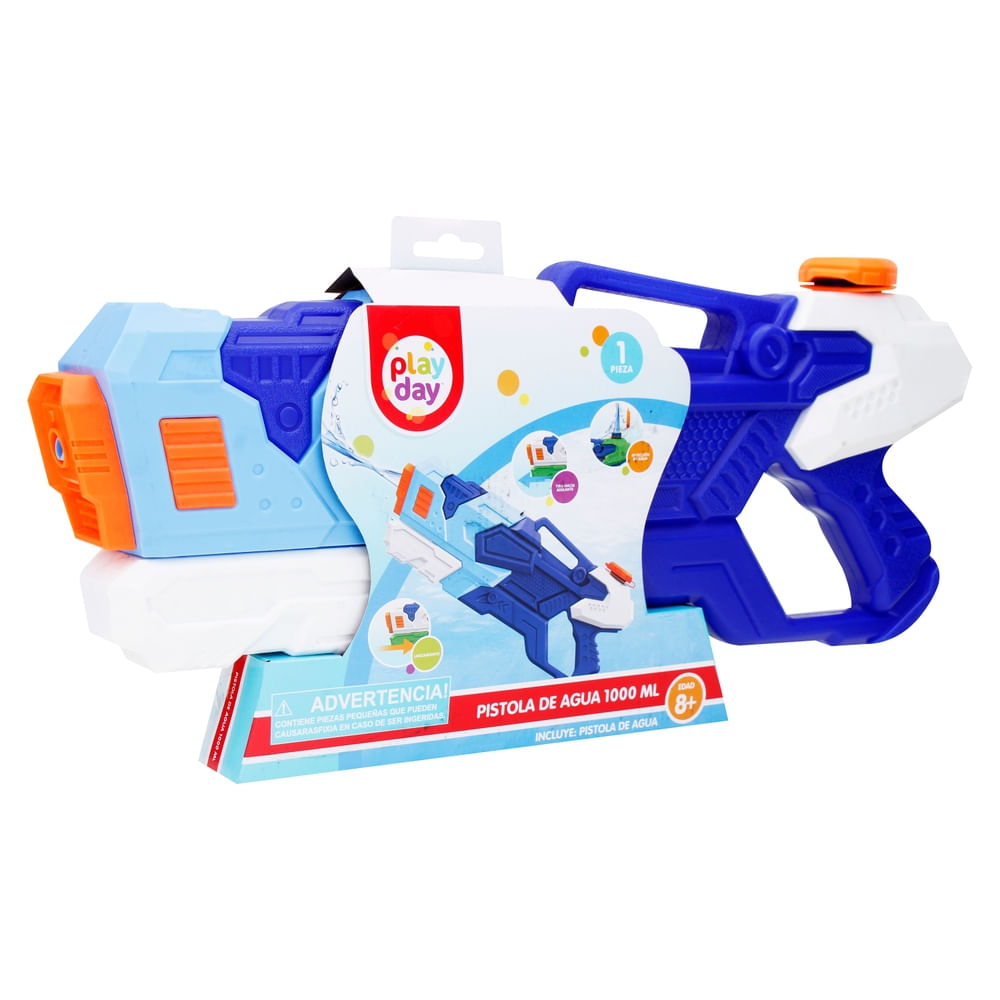 Pistola De Agua Eléctrica Automática Con Tanque Doble (500 Cc + 50 Cc), Alcance De 8-12 M, Batería Para 40 Min, Regalo De Verano Para Niños 3-9 Años (Rojo)