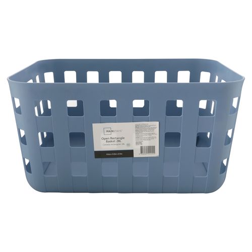 Canasta Rectangular 28L Mainstays