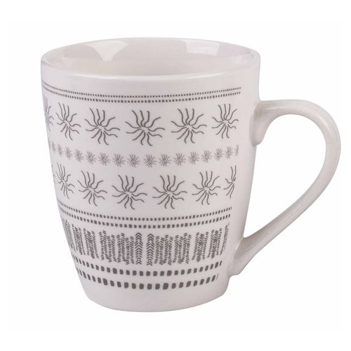 Taza Mainstays de porcelana con diseño 12 onzas - 1 Ud