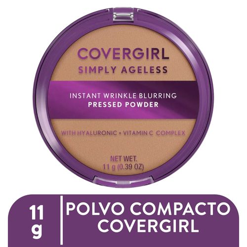 Polvo Compacto Covergirl Simply Ageless Natural Beige - 11 g