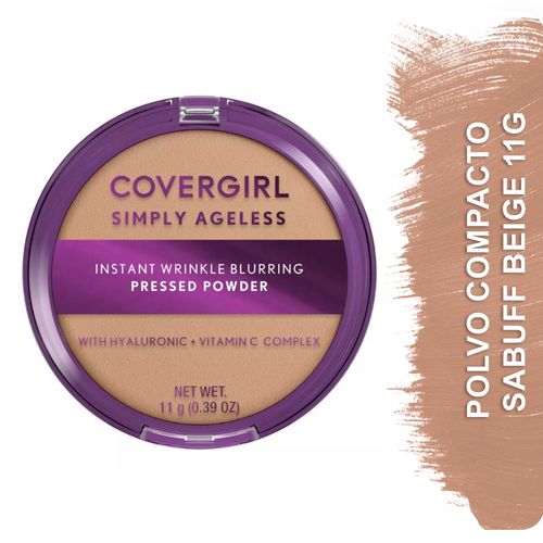 Polvos Cover Girl Simply Ageless Buff Beige - 11 g