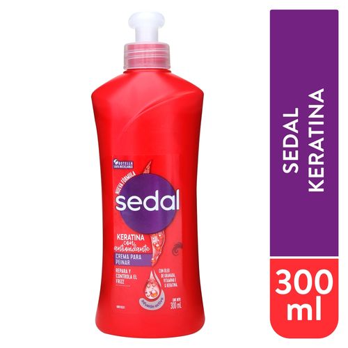 Crema Para Peinar Sedal Keratina - 300 ml