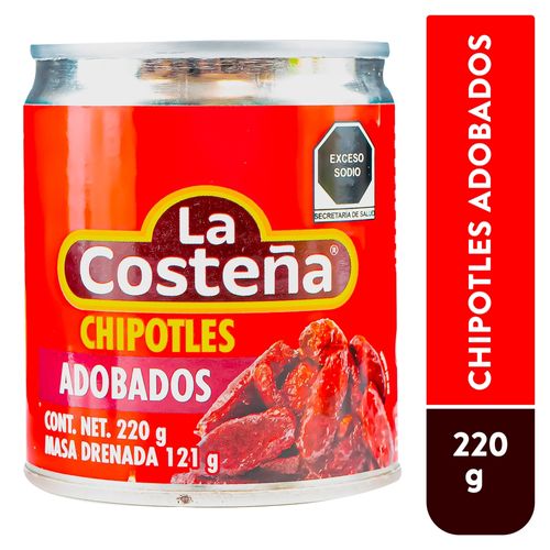 Chile La Costeña Chipotles En Adobo - 121 g