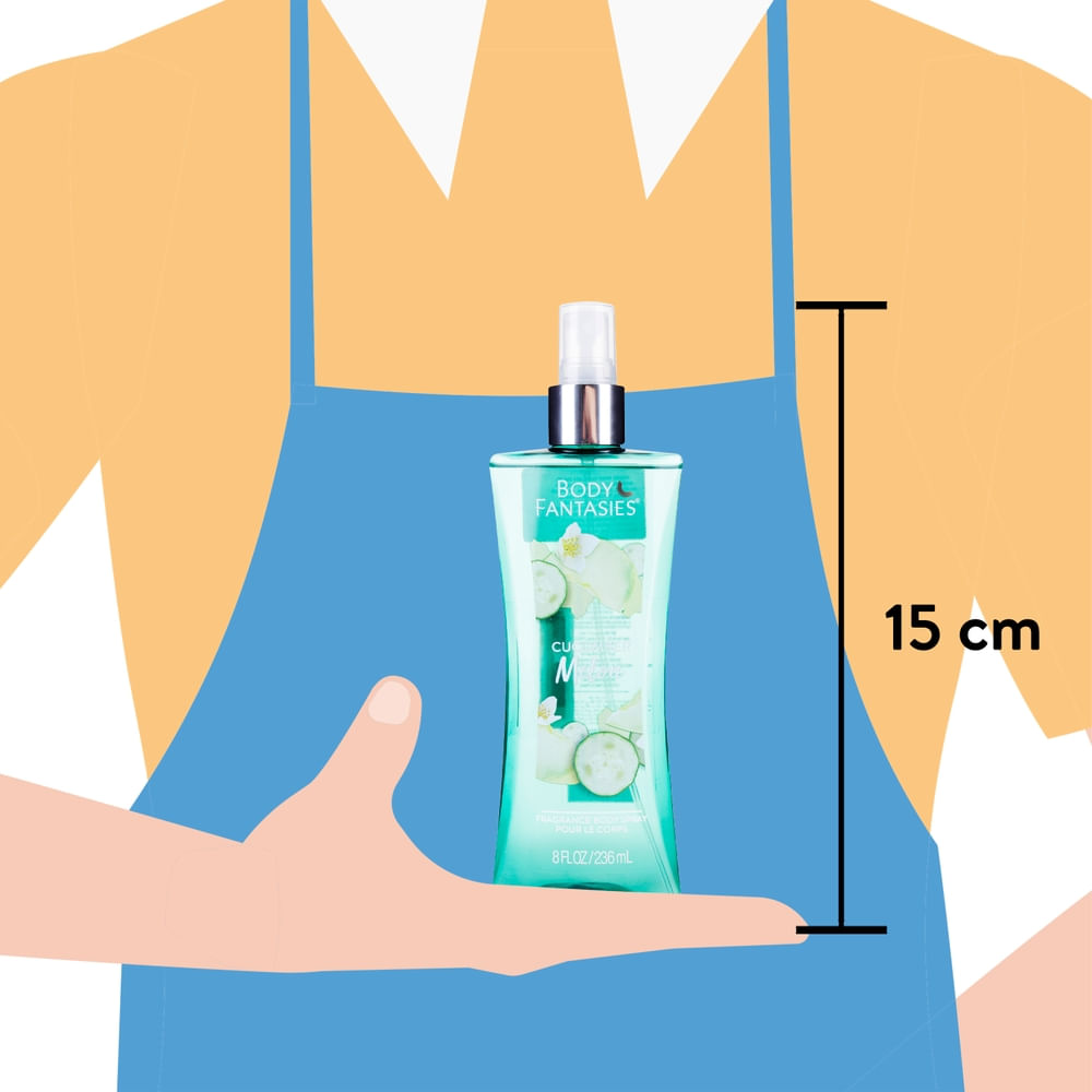 Comprar Body Fantasies Cucumber Melon - 236 ml | Walmart El