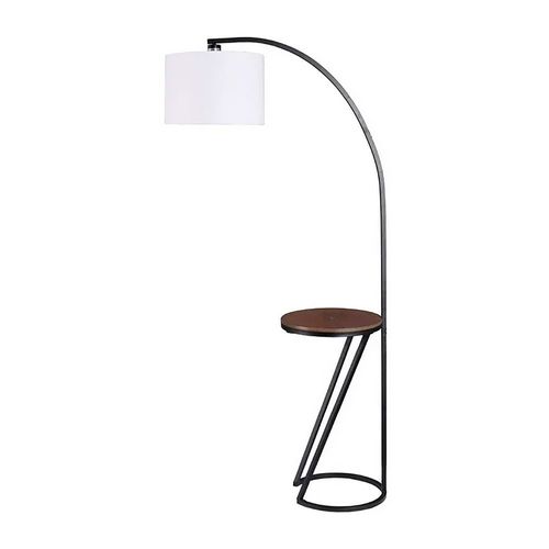 Lámpara Home Trends de pie con puerto C
