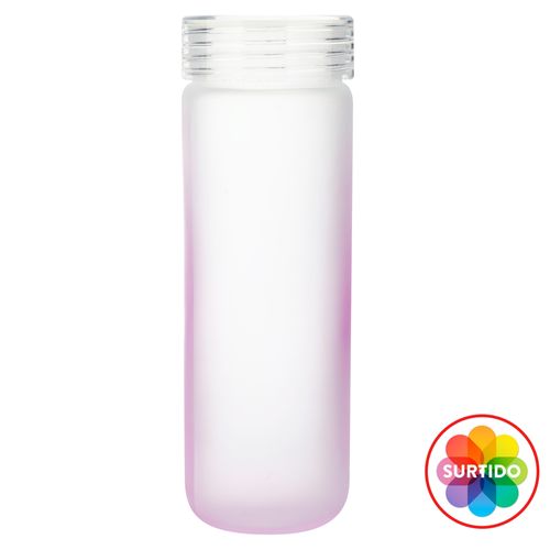 Botella Vidrio Con Tapa Plastico 800 ml