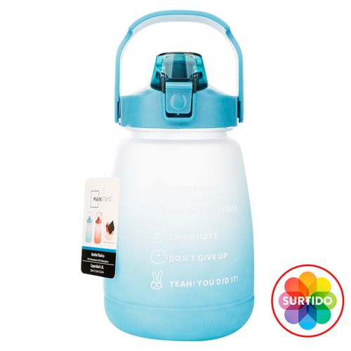 Botella Plastica Traslucida 1600Ml