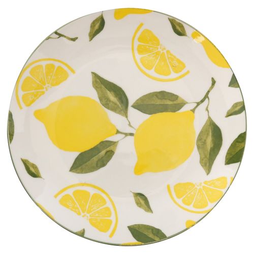 Ms Plato Pastelero De Porcelana Con Dise