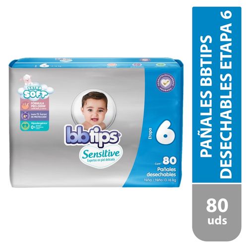Panal Bbtips Sensitive T6 80 Ea