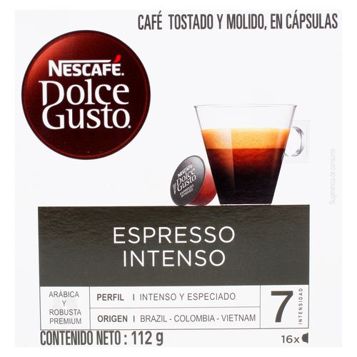Café Dgusto Espresso Intenso Capsu 112 g