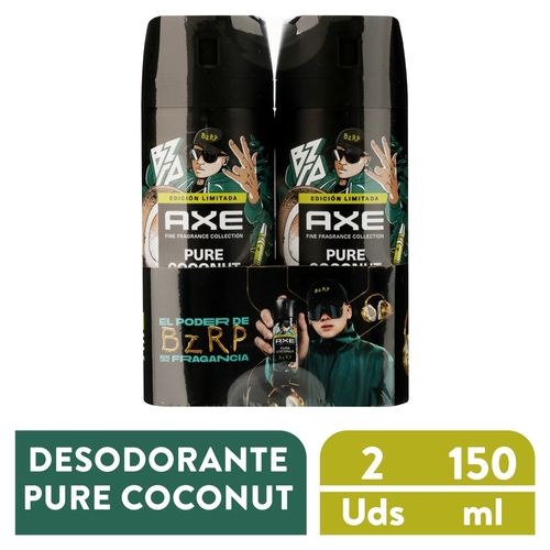Axe Bs Bzrp Pure Coconut 2pk 300ml