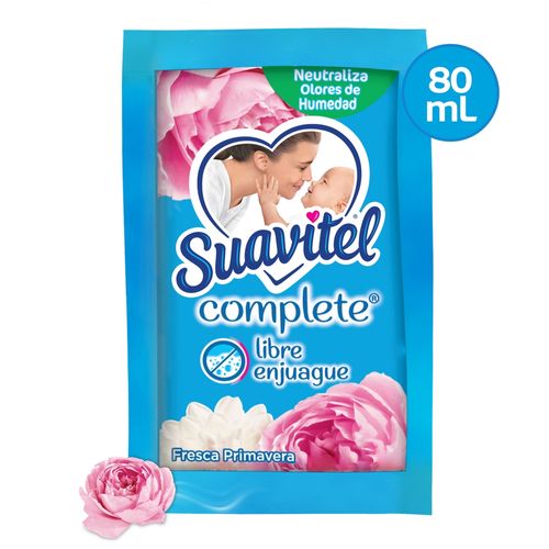 Suavizante Suavitel Complete Fresa Primaveral - 80ml