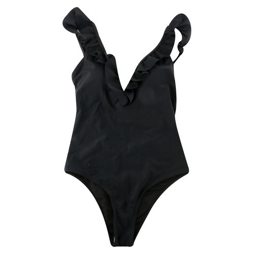 Traje De Bano Entero Negro 2 Xs A Xxl