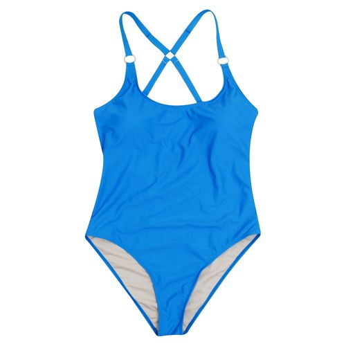 Traje De Bano Entero Azul Xs A Xxl