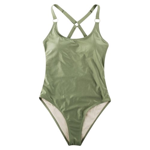 Traje De Bano Entero Verde Xs A Xxl