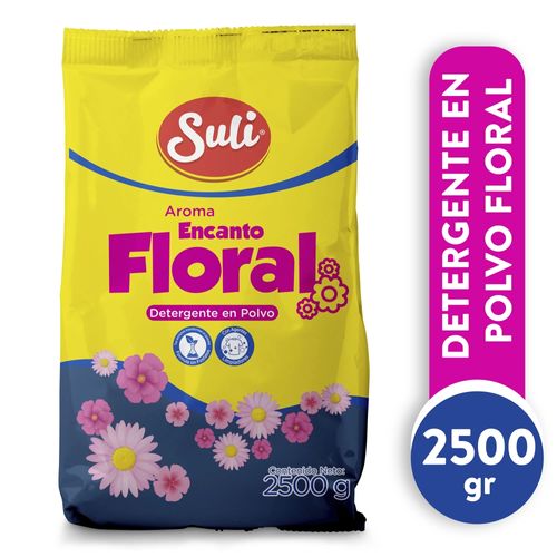 Detergente Polvo Suli Floral 2500 g