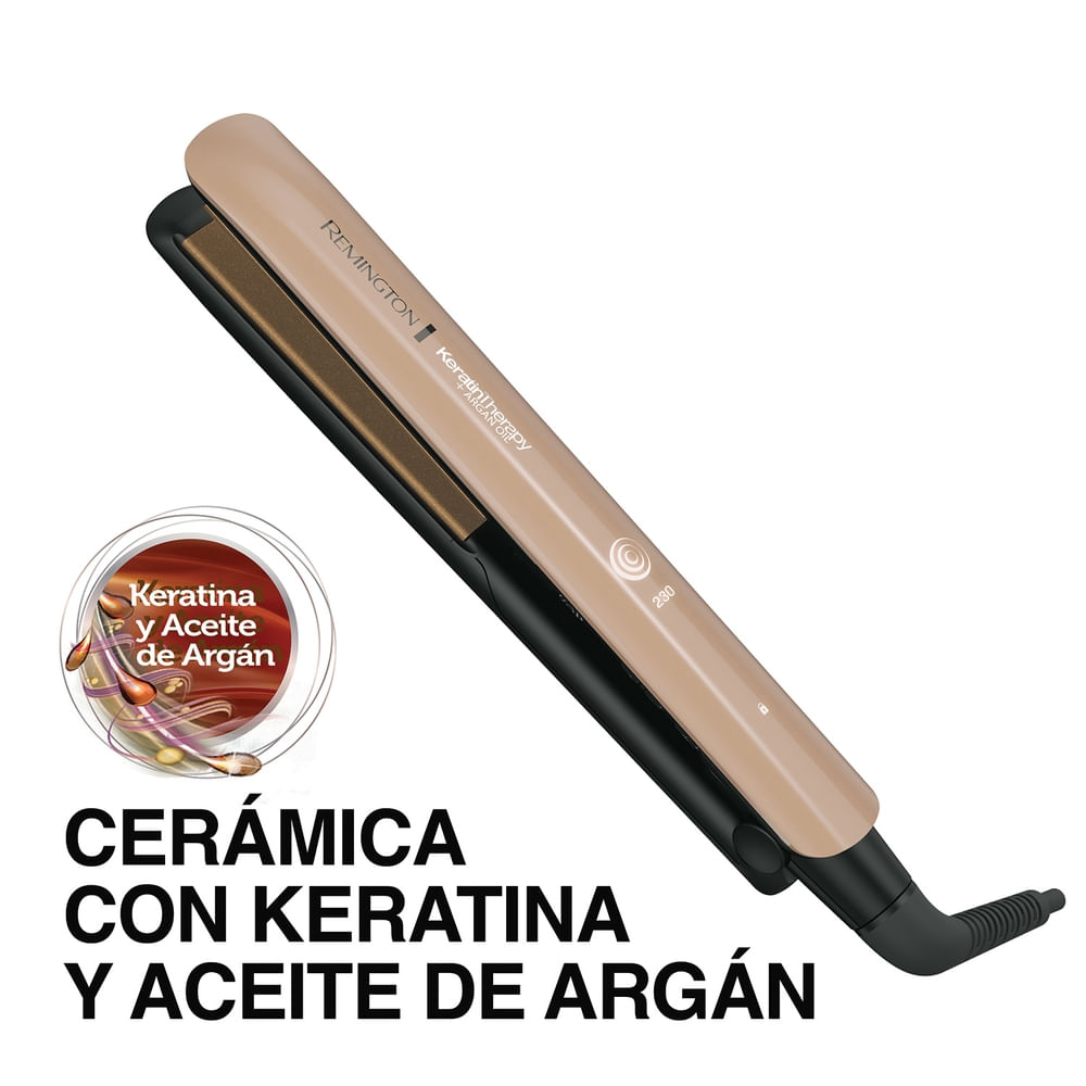 Comprar Plancha de Cabello Remington con terapia de keratina Walmart El  Salvador Walmart Comprá Online Entrega a Domicilio Rápida y Segura