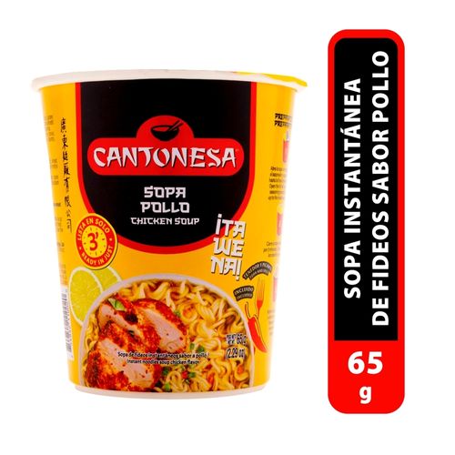 Sopa Cantonesa Vaso Pollo - 65 g