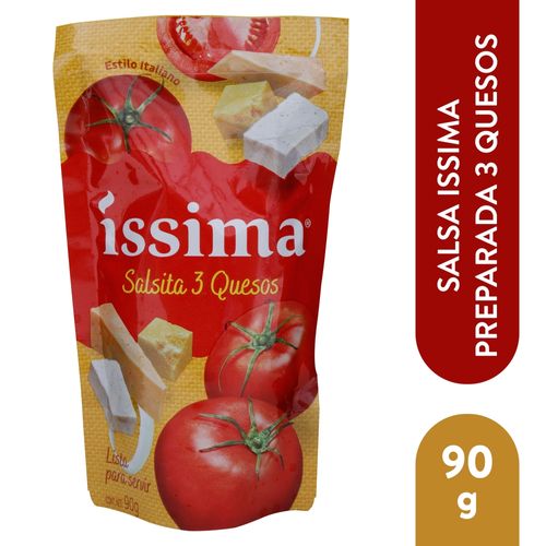 Salsita Issima 3 quesos - 106 g