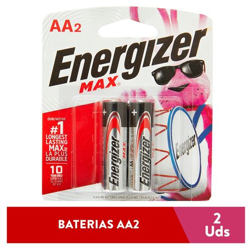 Sv Bateria Energizer Alkalina Aa 2ea