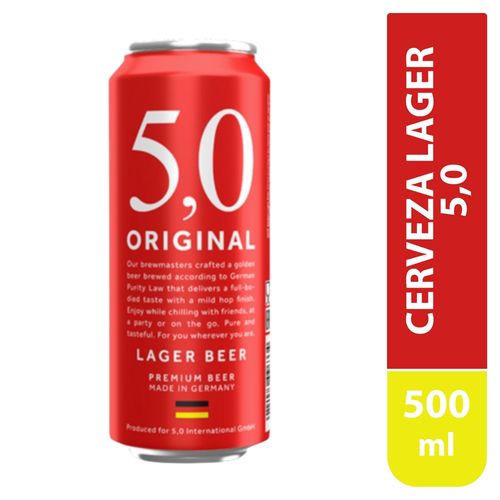 Cerveza Lager Original - 500 ml