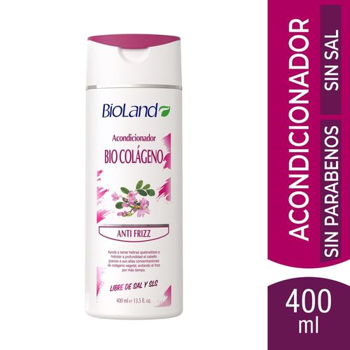 Acondicionador Bioland Bio Colágeno Anti frizz - 400 ml