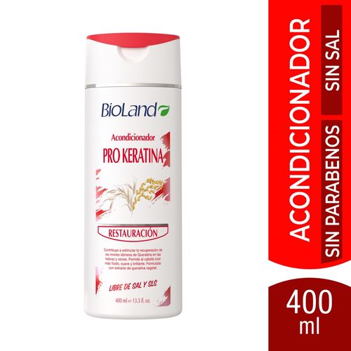 Acondicionador Bioland Pro Keratina Restauración - 400ml