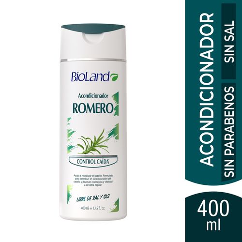 Acondicionador Bioland Romero Control Caída - 400ml
