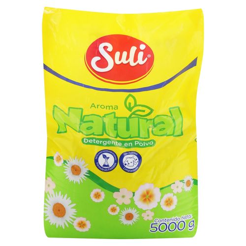 Detergente En Polvo Suli Aroma Natural - 5000 g