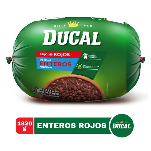 Ducal Frijol Entero De Olla Rojo 1820 g