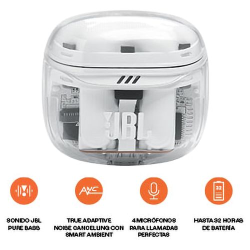 Auriculares Jbl inalámbrico Con Cancelación De Ruido