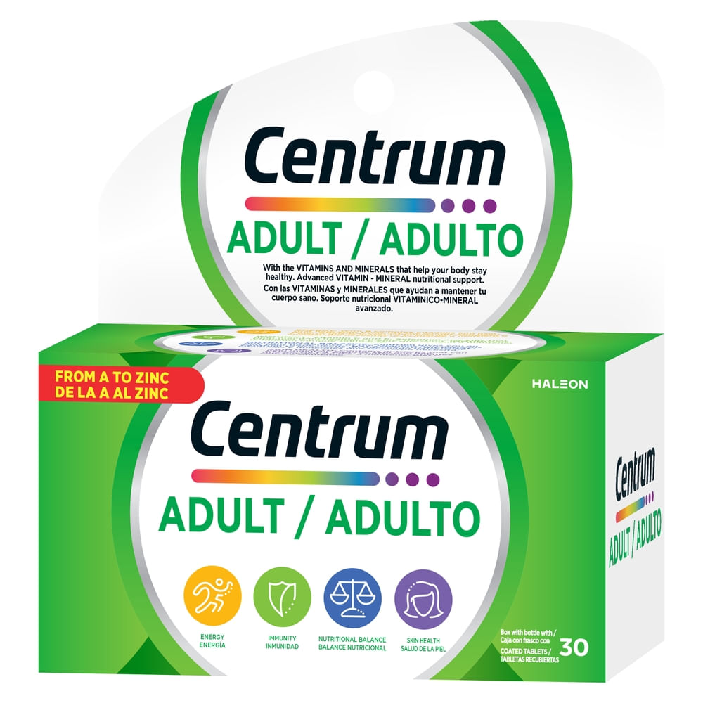 Comprar Centrum Base 30 Tabletas Ea | Walmart El Salvador - Walmart ...