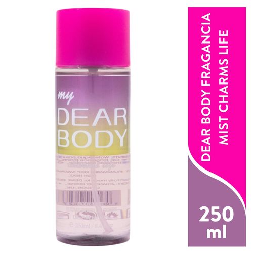 Fragancia Body Luxuries Mist Charms Life - 250 ml